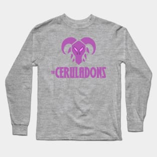 The Ceruladons Mask of the Ceebah Nahala - Pink Long Sleeve T-Shirt